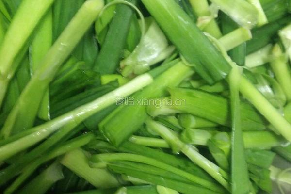 鲜虾炒韭菜的做法图解4