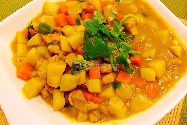 咖喱鸡肉土豆