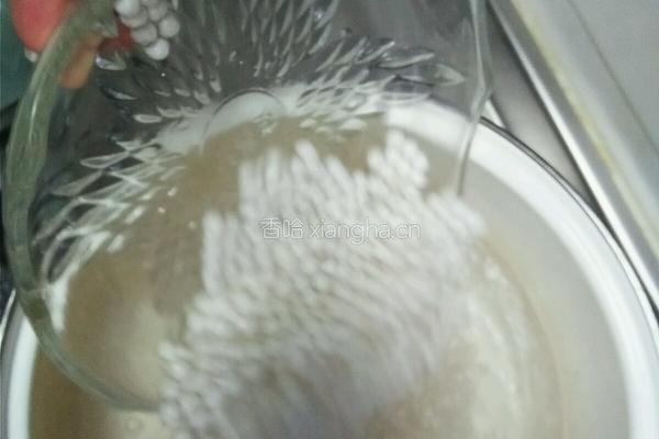 芒果蜜豆牛奶西米露的做法图解6