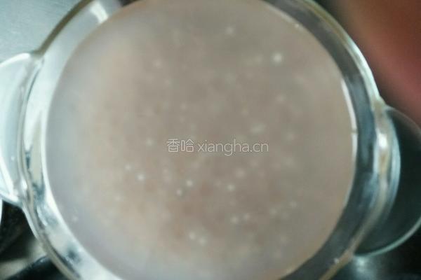 芒果蜜豆牛奶西米露的做法图解12