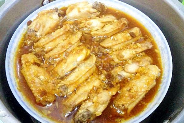 蒸酱香鸡中翅(懒人版)的做法图解10
