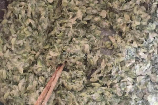 槐花饼的做法图解3