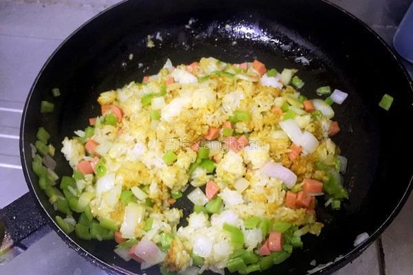 菠萝饭的做法图解9