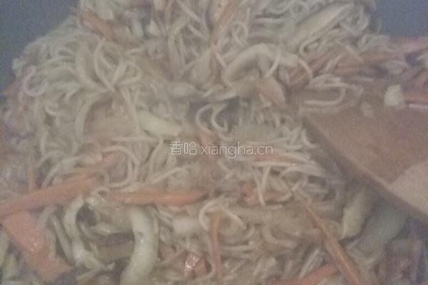 炒米粉的做法图解10