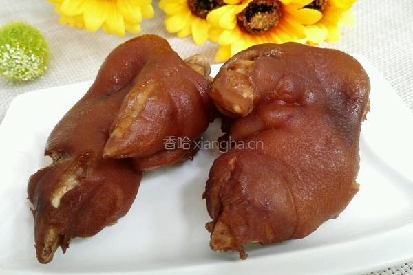 电饭锅卤猪手的做法图解7