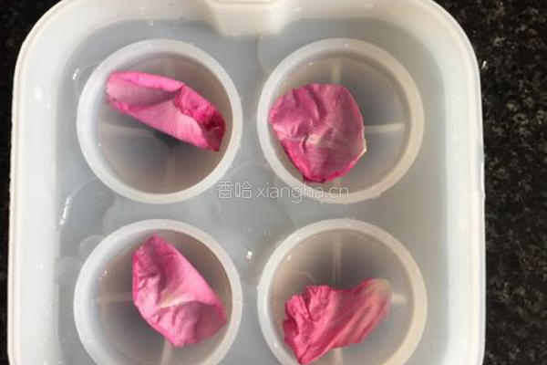 玫瑰水信玄饼的做法图解3