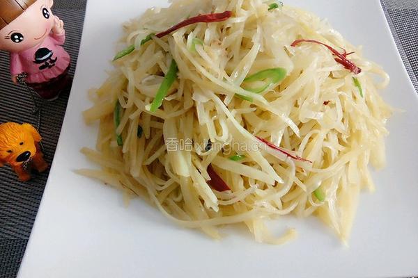 爆炒土豆丝的做法图解8