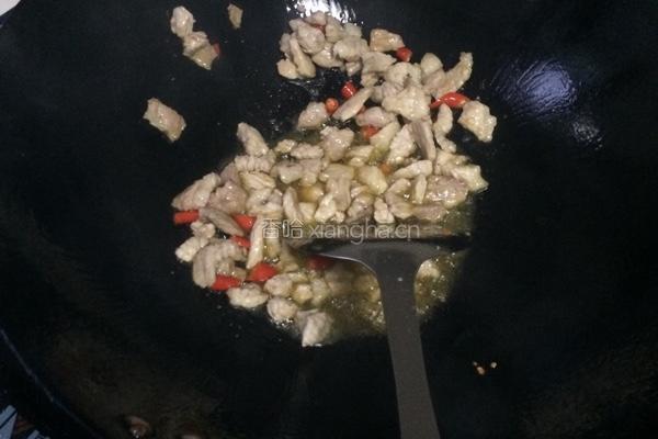 酱干炒肉的做法图解4
