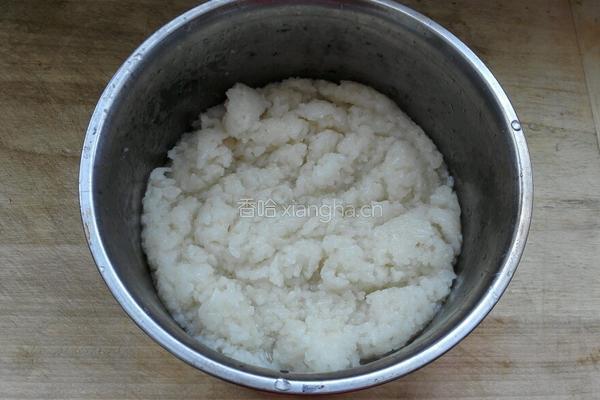 红豆糯米凉糕的做法图解7