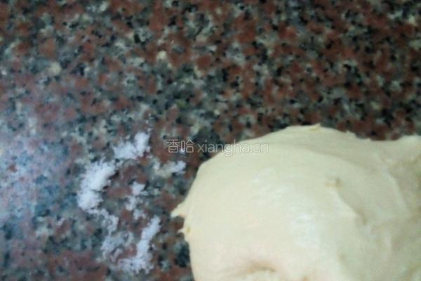 椰丝奶香包(手工)的做法图解5
