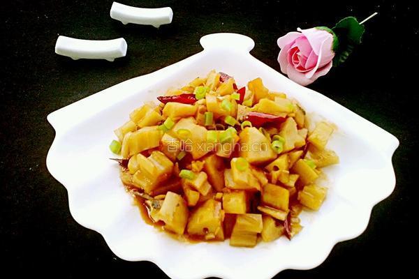酸辣藕丁的做法图解12