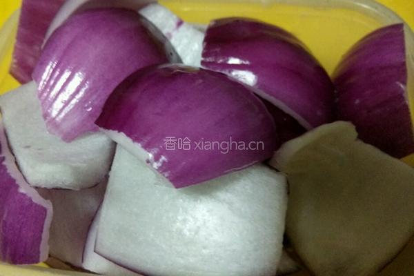 菠萝炒肉片的做法图解3