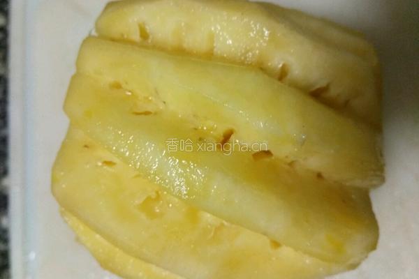 菠萝炒肉片的做法图解2