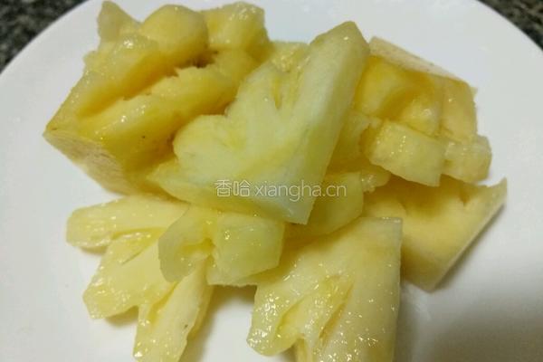 菠萝炒肉片的做法图解6
