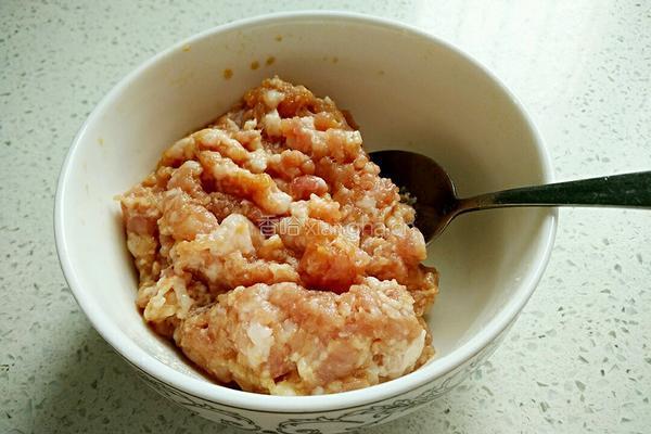酸豆角炒肉末的做法图解3