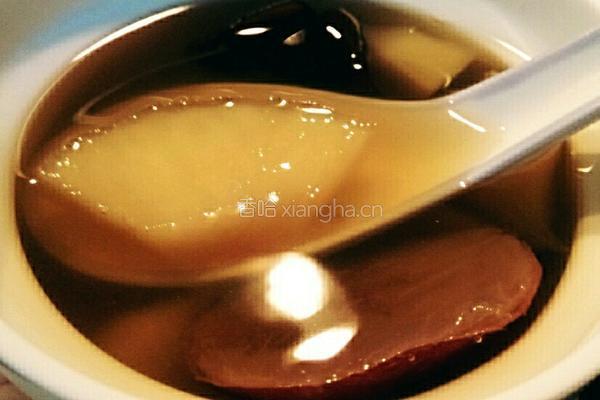 红枣苹果黑木耳糖水的做法图解7