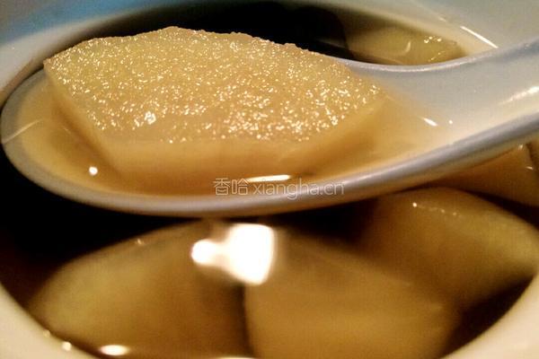 红枣苹果黑木耳糖水的做法图解6