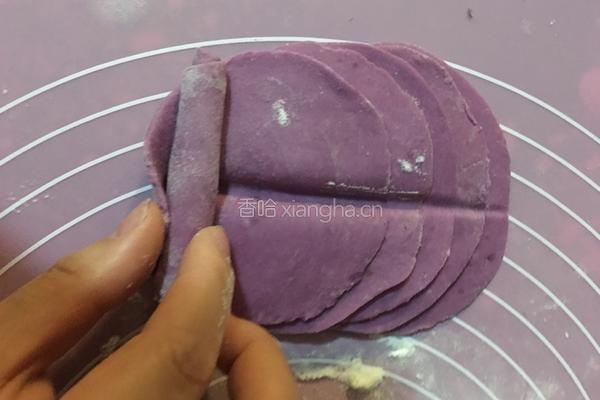 紫薯玫瑰的做法图解13