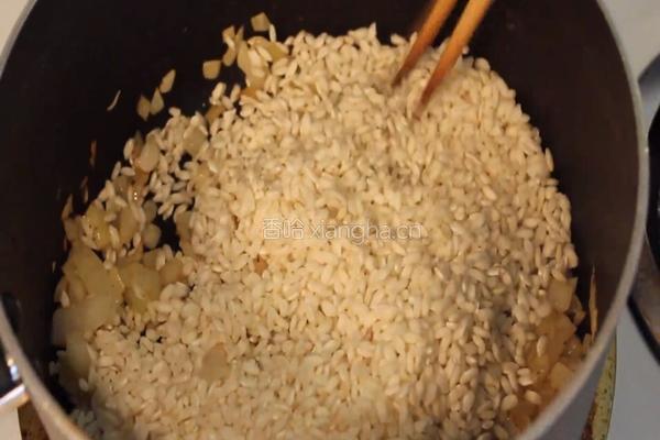 意大利苹果炖饭的做法图解6