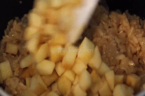 意大利苹果炖饭的做法图解9