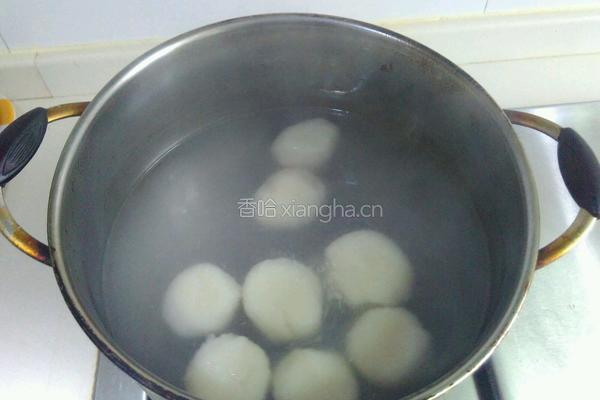 红豆红枣圆子汤的做法图解5