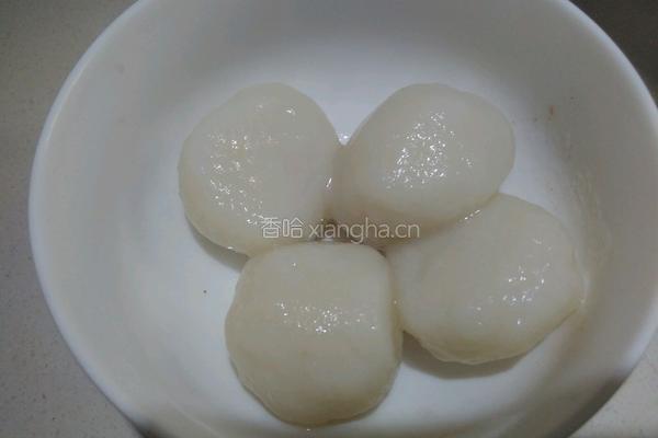 红豆红枣圆子汤的做法图解8