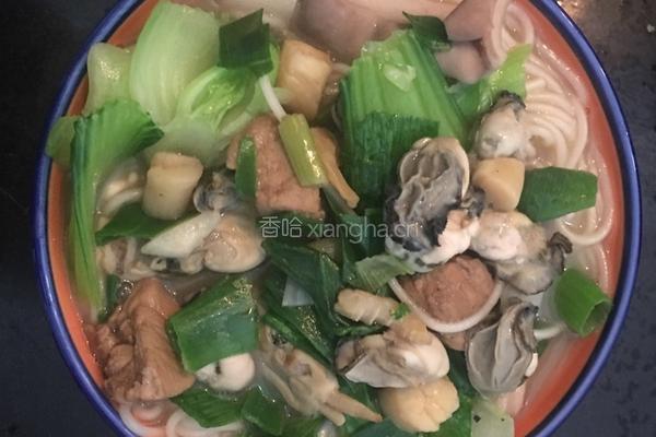 海鲜面的做法图解4