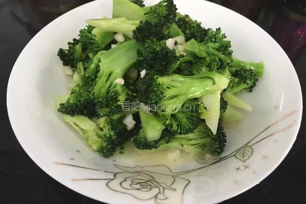 蒜蓉西兰花的做法图解7