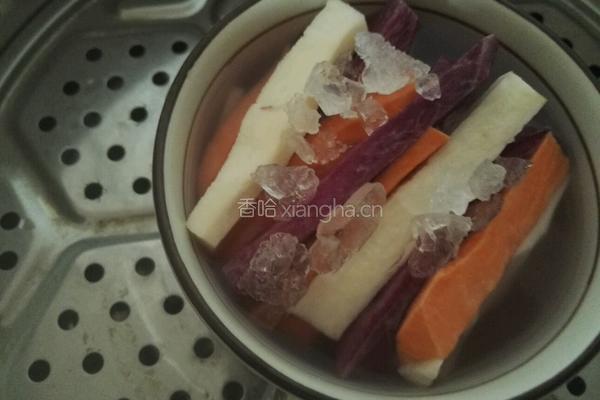 冰糖木耳三薯汤的做法图解4