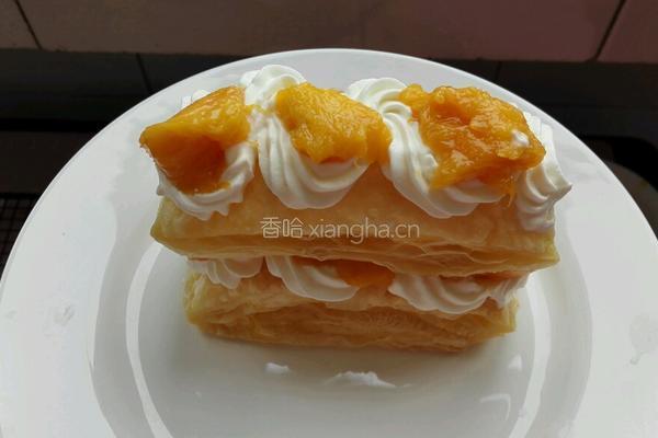 芒果拿破仑起酥的做法图解12