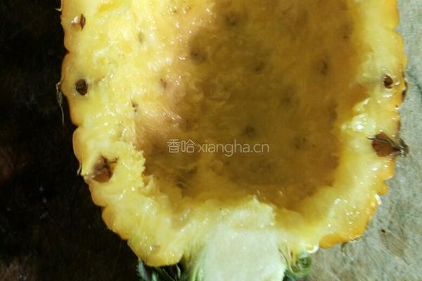 鸡丁菠萝饭的做法图解2