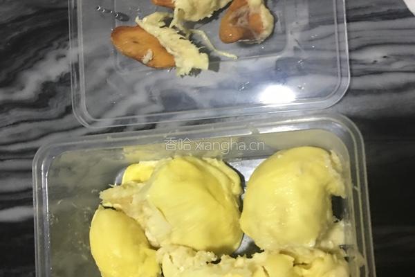 榴莲沙冰的做法图解2