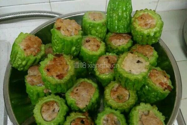 酿苦瓜的做法图解5
