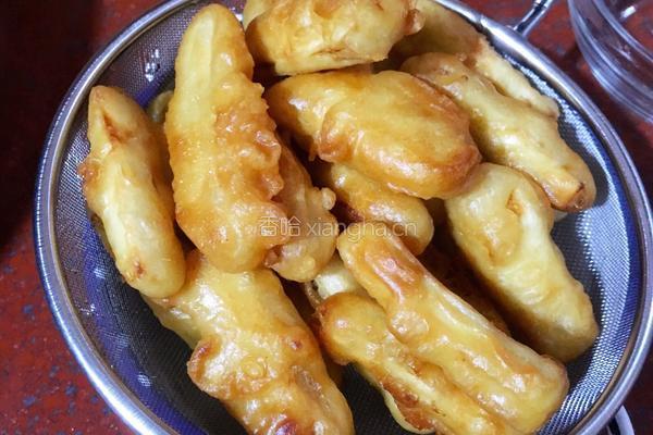 醋溜脆炸茄条的做法图解9
