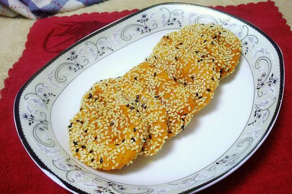 炸芝香南瓜饼的做法图解15