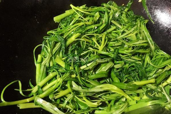 素炒空心菜的做法图解5