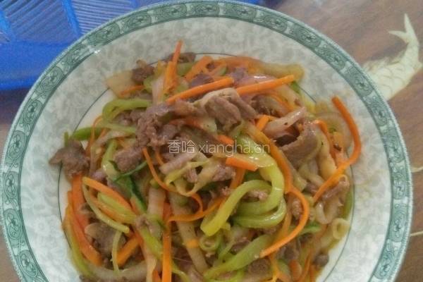 牛肉三丝的做法图解6