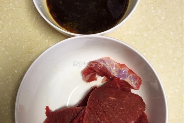 黑椒杏鲍菇嫩牛肉的做法图解3