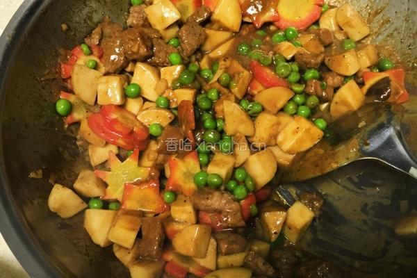 黑椒杏鲍菇嫩牛肉的做法图解13