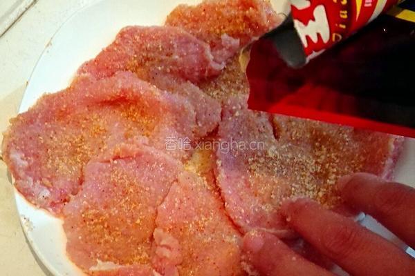 粉蒸里脊肉的做法图解2
