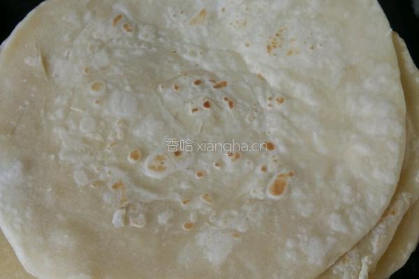 单饼，薄饼，春饼的做法图解12