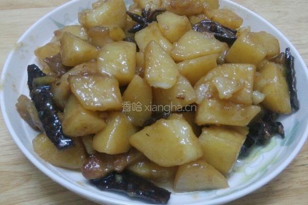 家常土豆烧肉的做法图解6