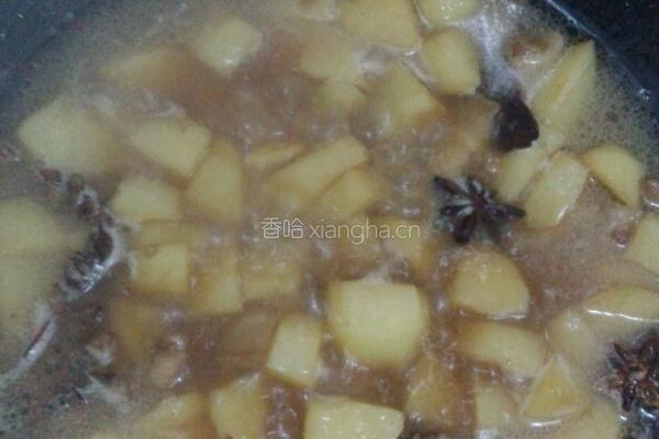家常土豆烧肉的做法图解5
