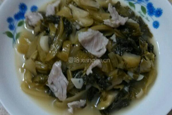 猪肉炒酸菜的做法图解5