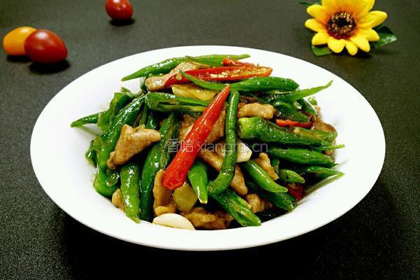 尖椒炒肉的做法图解12