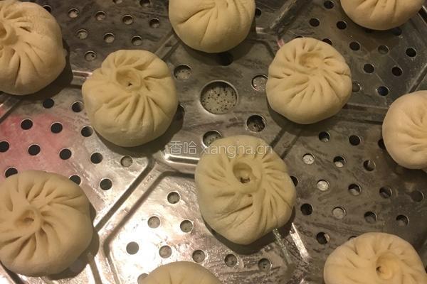木耳粉絲鮮肉包的做法图解7