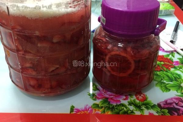 自制草莓酵素的做法图解9