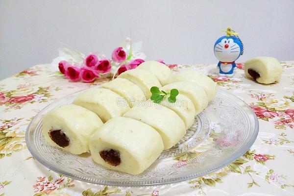 豆沙小馒头的做法图解16
