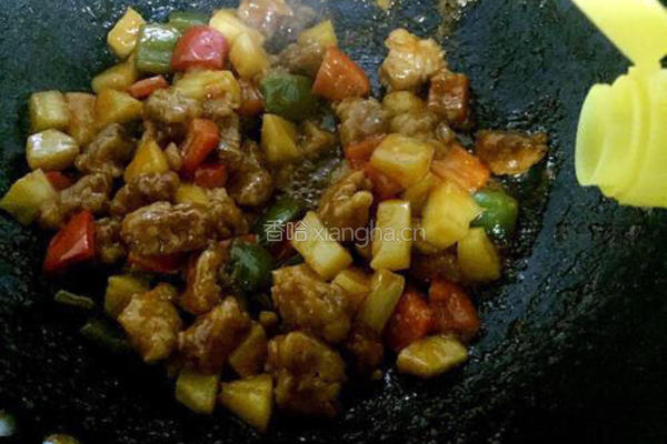 菠萝咕噜肉的做法图解14