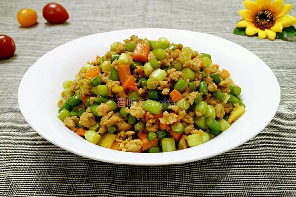 蒜苔炒肉末的做法图解7